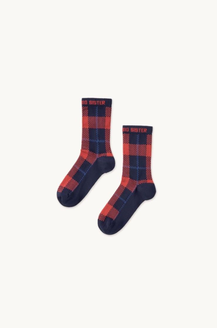 Checks medium socks M01 checks