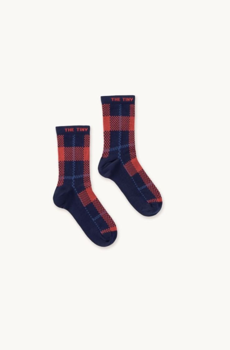 Checks medium socks 107 Fall