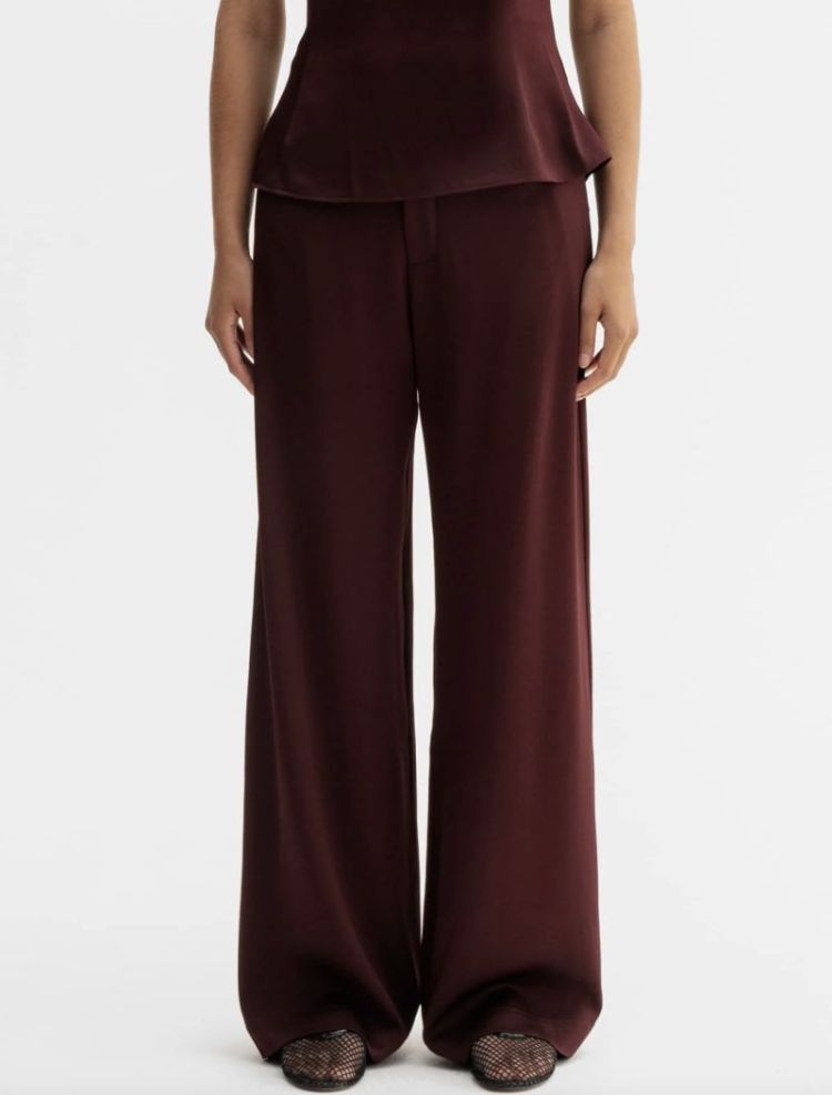 Mila trousers Burgundy