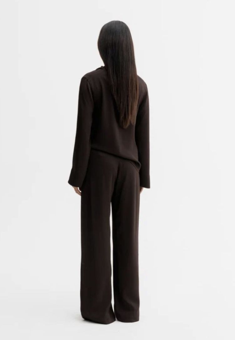 Mila trousers Dark brown