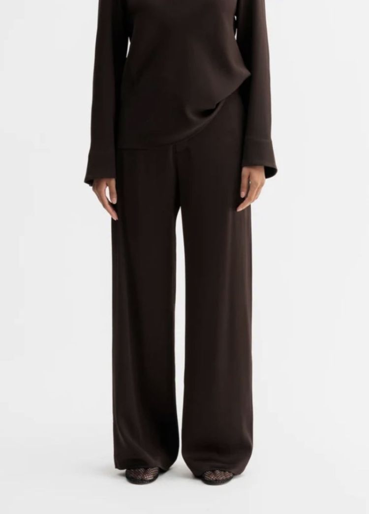 Mila trousers Dark brown