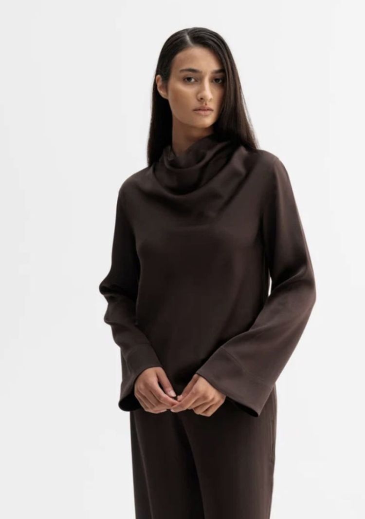 Ari blouse  Dark brown