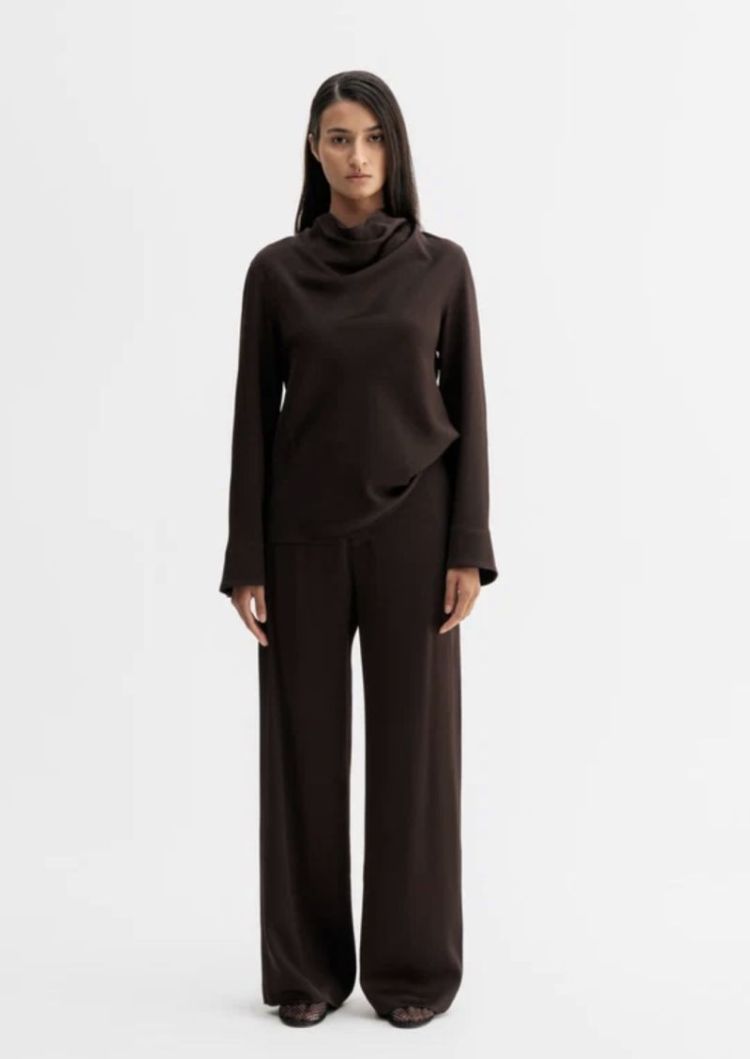 Ari blouse  Dark brown