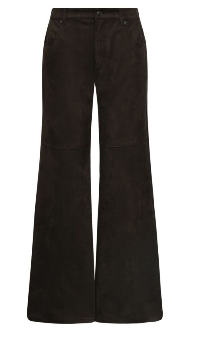Amarillo c-m Suana pant Dark brown