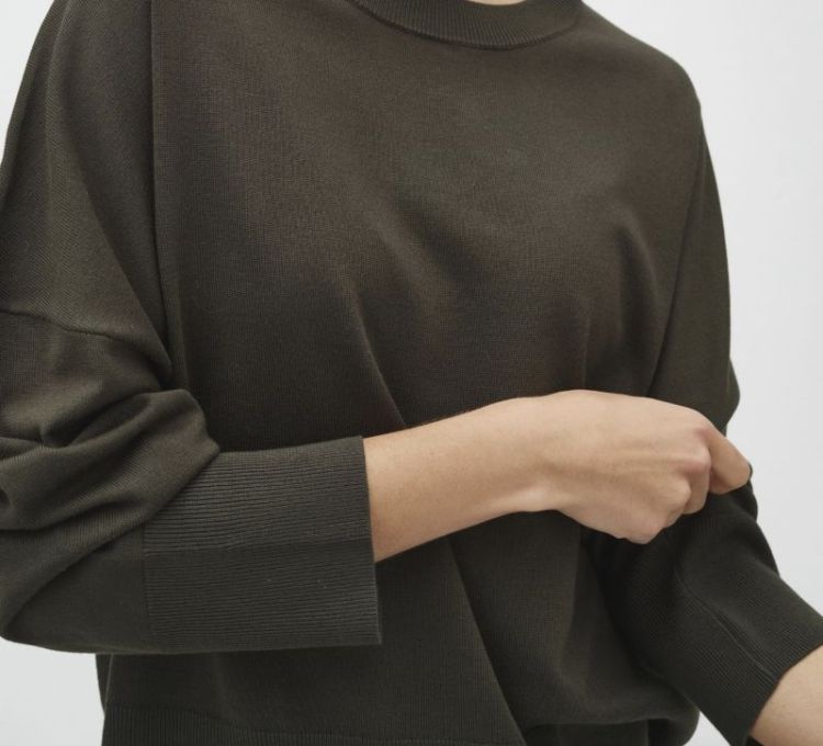 Gillian-M bravani knit Warm olive dust