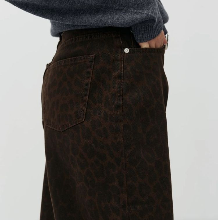 Bou-M fabtr174AOP jeans Java leo