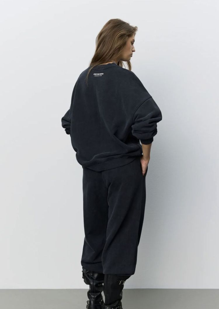 Parossw oversize sweatshirt Washed black