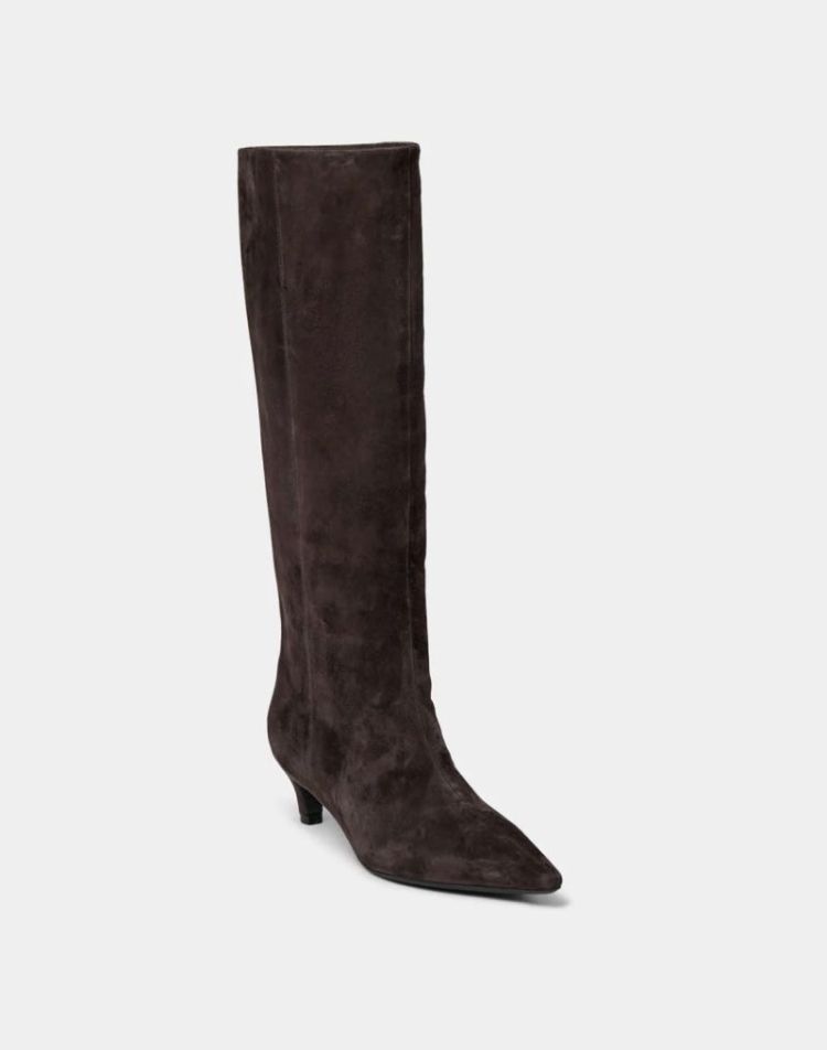 Noreensw ankle suede boot  Dark coffee