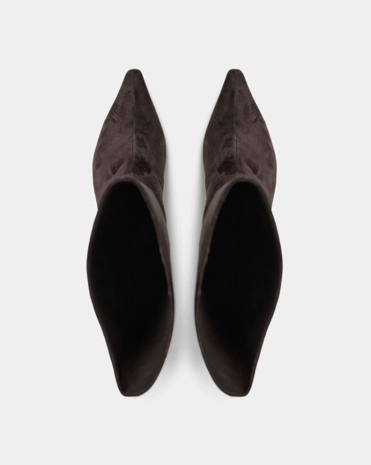 Noreensw ankle suede boot  Dark coffee