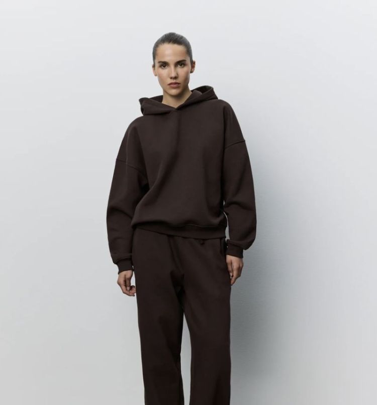 Ranyaspo hoodie Java brown