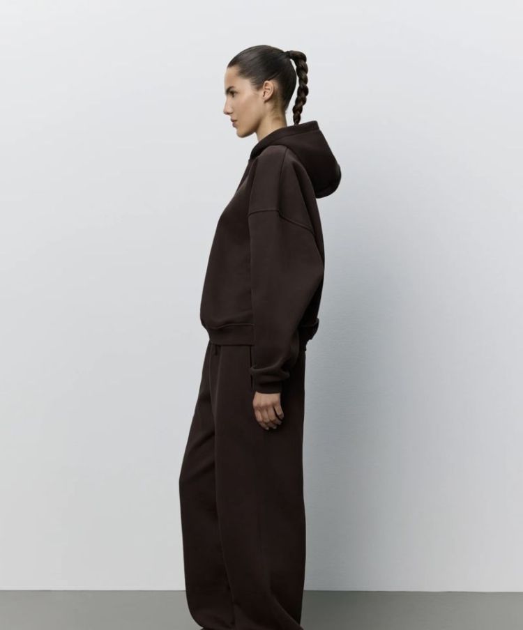 Ranyaspo hoodie Java brown