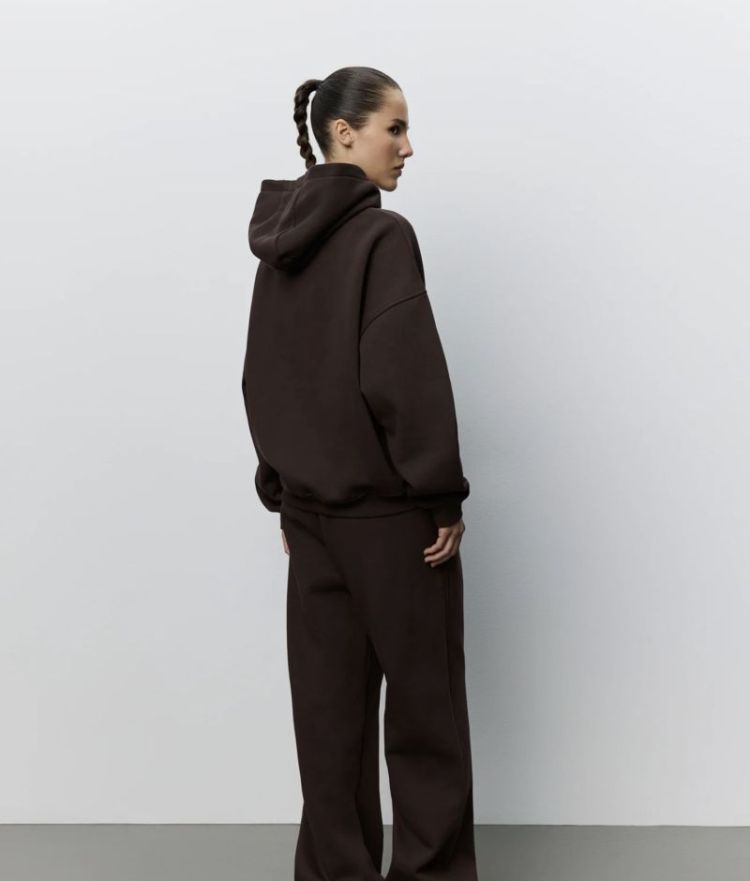 Ranyaspo hoodie Java brown