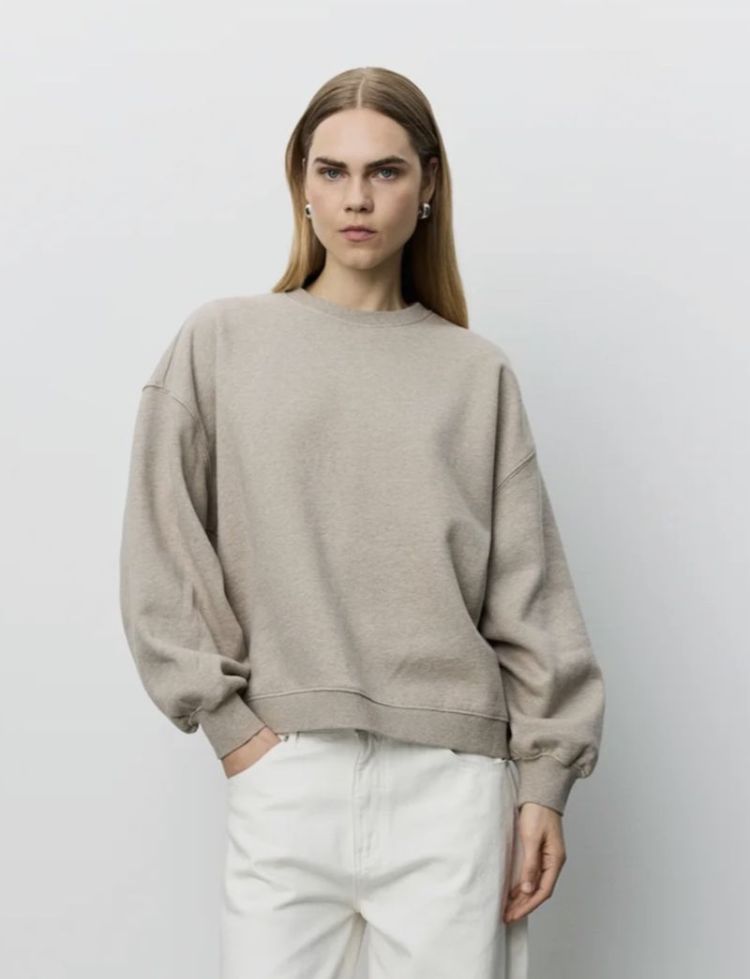 Otilasw printed sweatshirt  Light brown