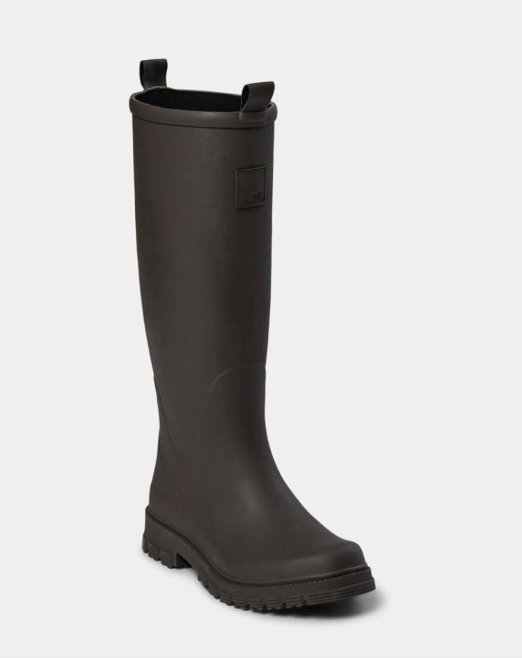 Nunnesw rubber boot dark brown