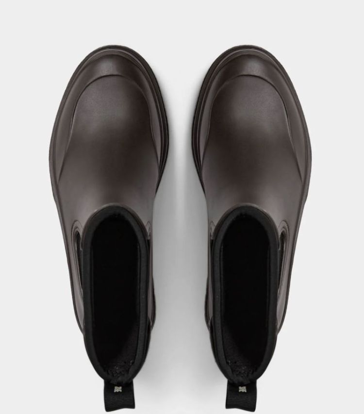 Jodiesw rubber boot w lining Intense brown
