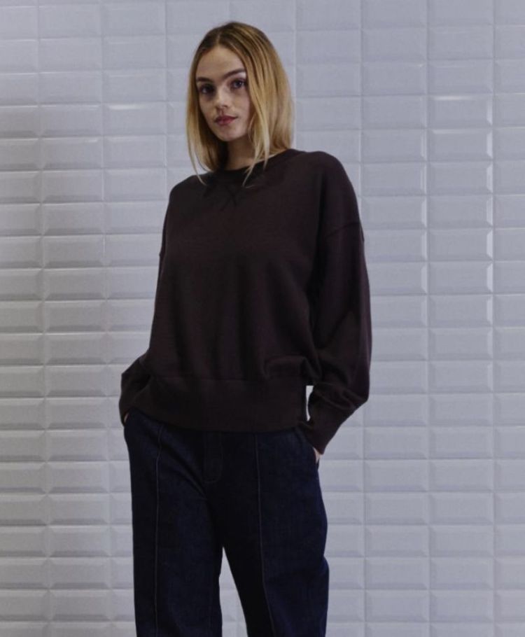 Wblmargot ls pullover Chocolate