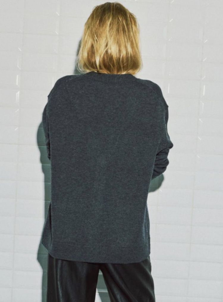 Wblcamilla ls cardigan Dark grey