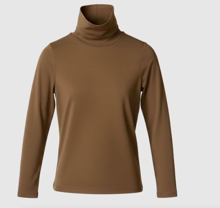 wbllena ls turtleneck Camel
