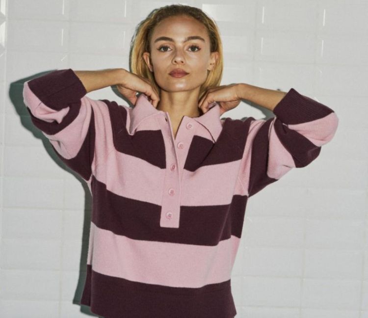 Wblmonroe polo pullover Windsor wine ro