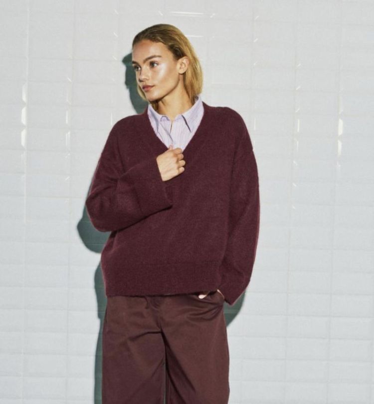 Wblnikita ls pullover Wine 