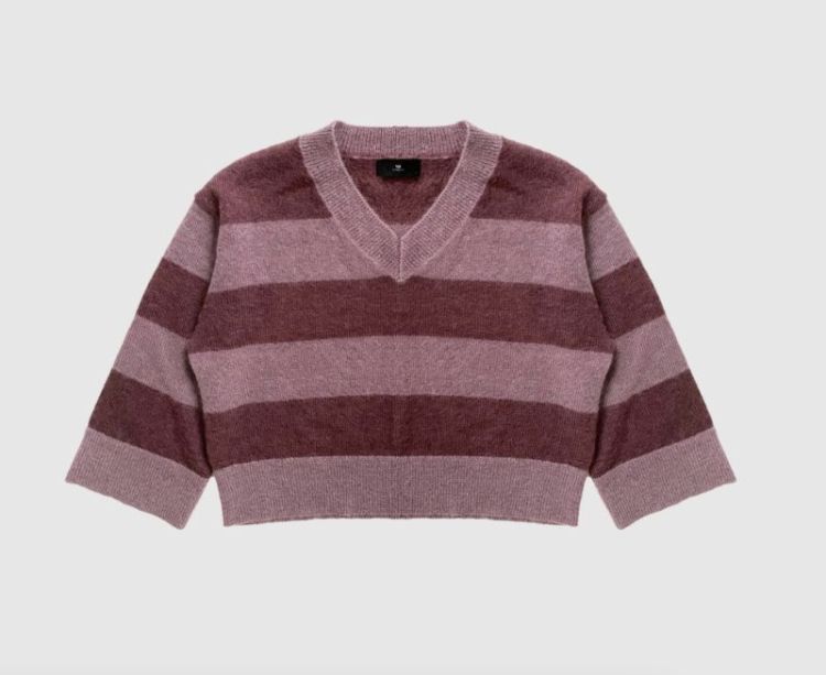 Wblnikita ls pullover Blackberry stri