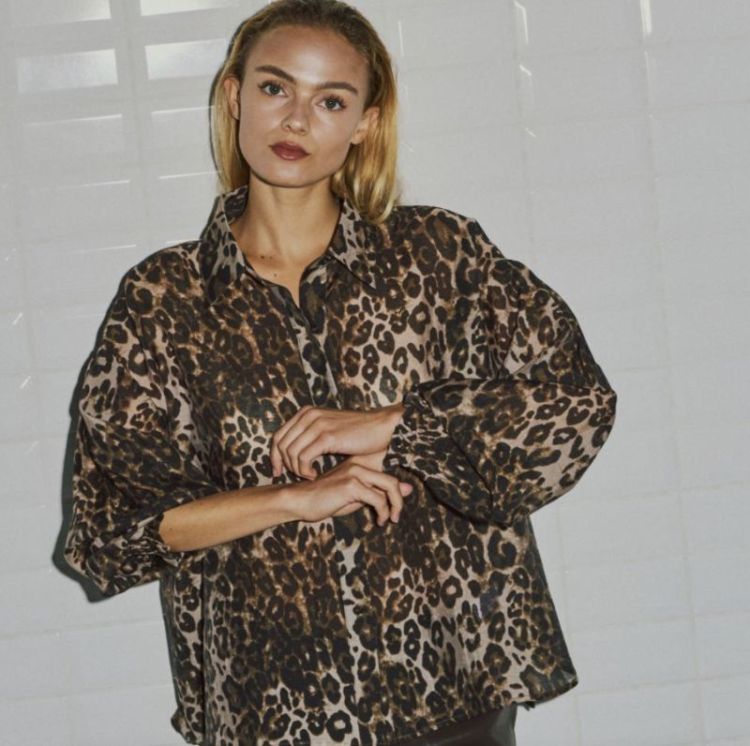 Wblannika leo ls shirt  Leo print