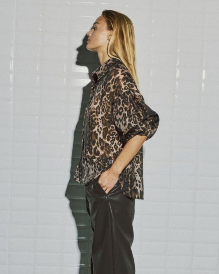Wblannika leo ls shirt  Leo print