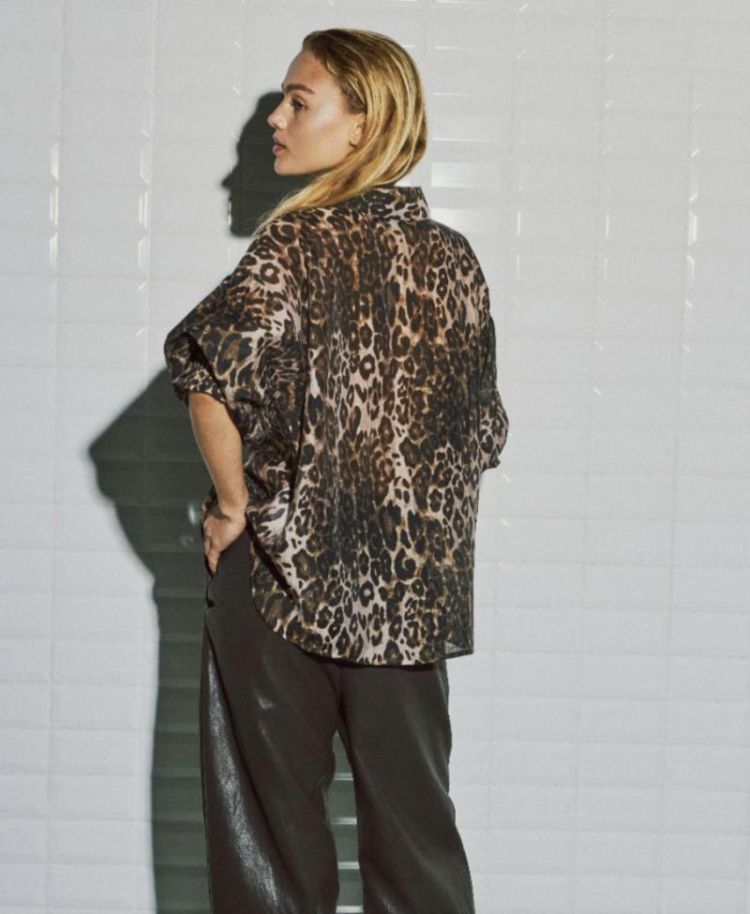 Wblannika leo ls shirt  Leo print