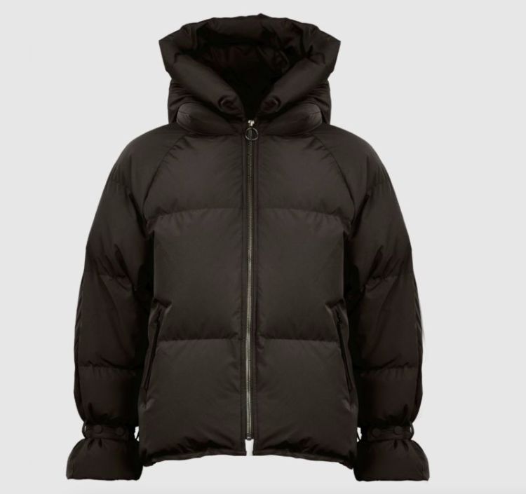 Wblkylie real down jacket dark brown