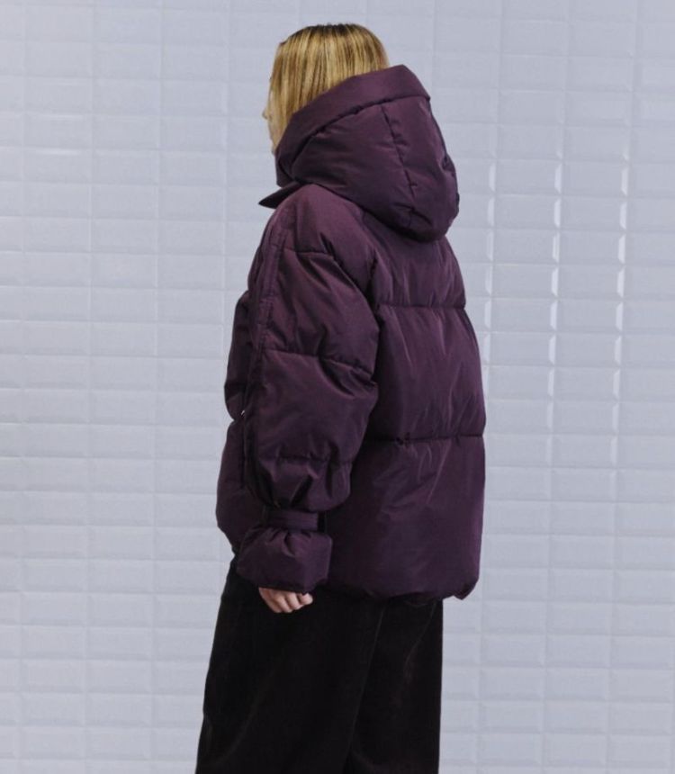Wblkylie real down jacket Windsor wine ro