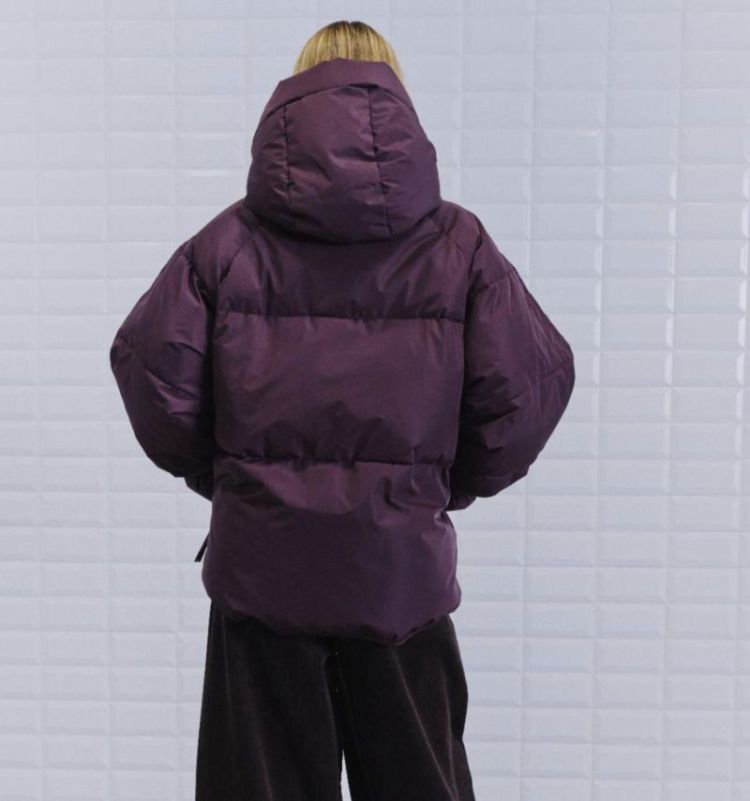Wblkylie real down jacket Windsor wine ro