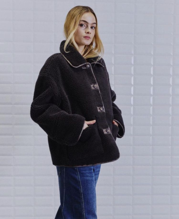 Wbliris bonded jacket  Cookie brown 