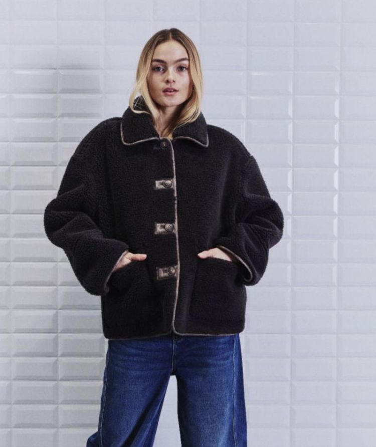 Wbliris bonded jacket  Cookie brown 