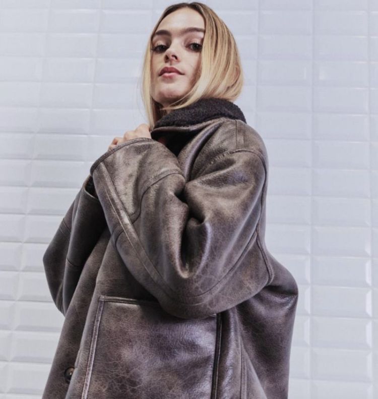 Wbliris bonded jacket  Cookie brown 