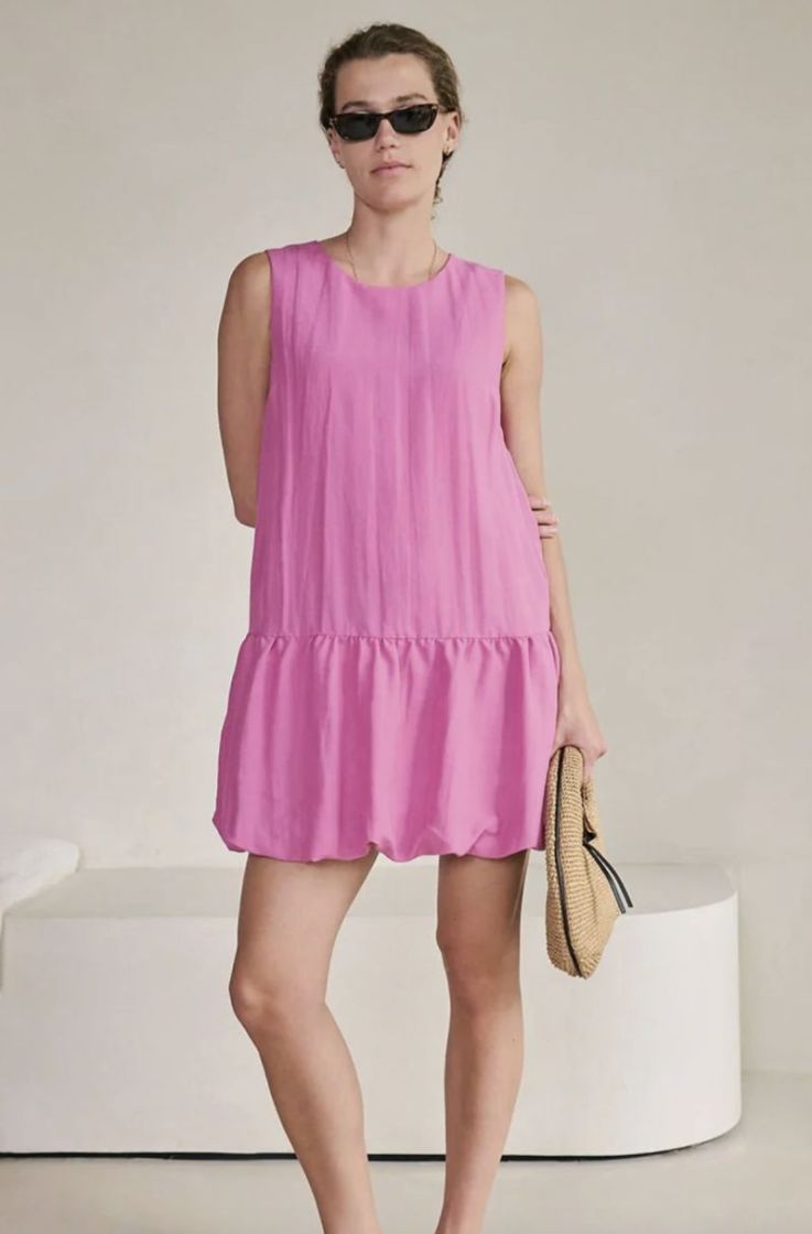 Loretta dress Fiji flower