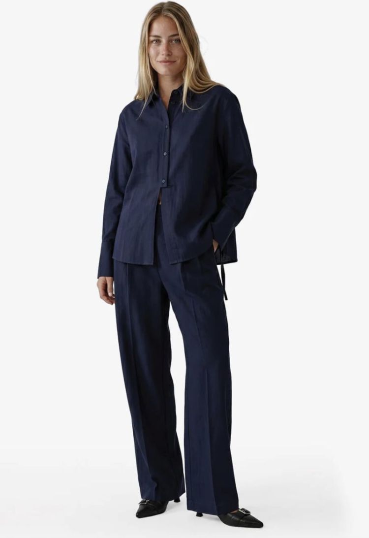 Moore pleated pants Naval acadamy