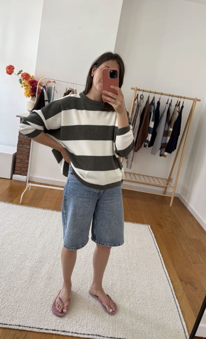Chloé knit  Khaki / ecru st