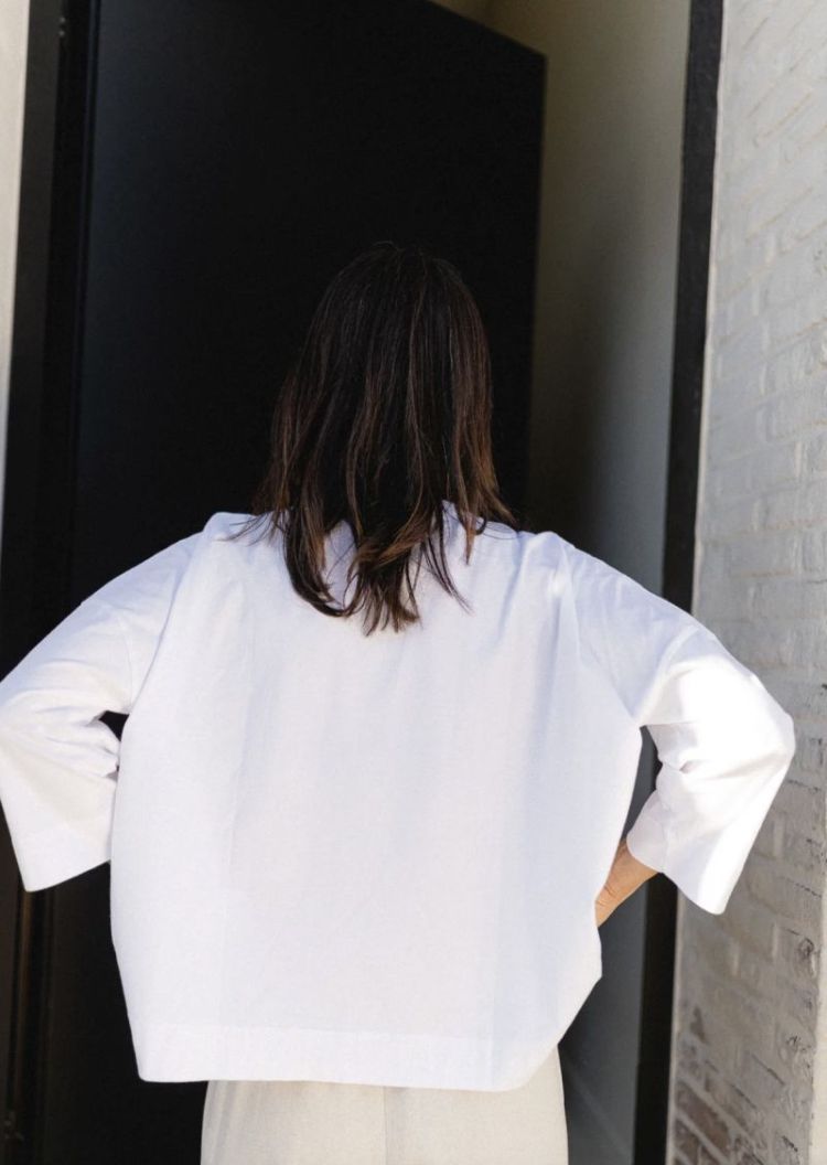 Claudia longsleeve top Offwhite