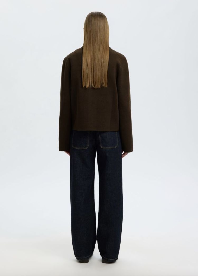 Slwmika LS knit cardigan Delicioso