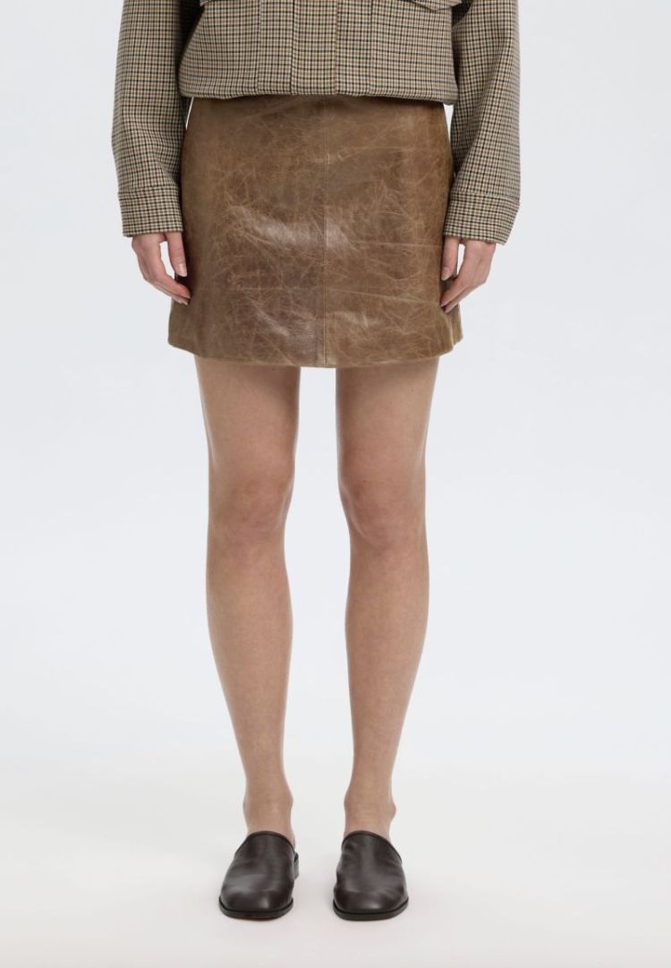 Slwjil leather hw mini skirt Delicioso