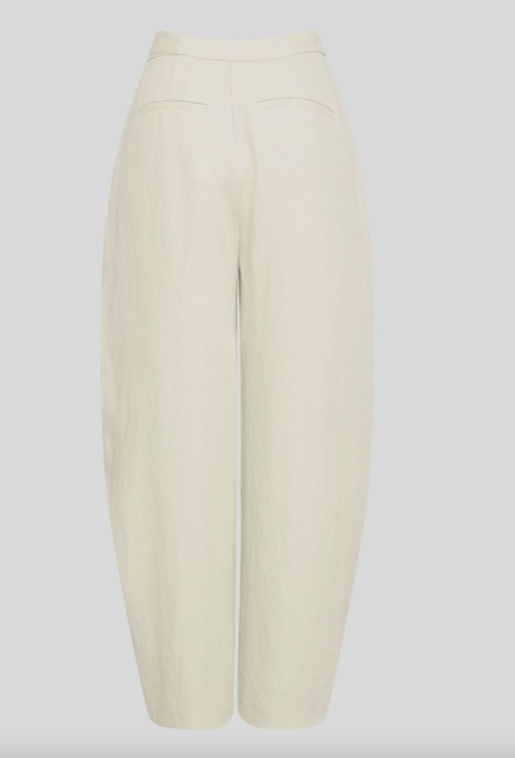 Mschzein Esteriane HW Pants Bleached sand