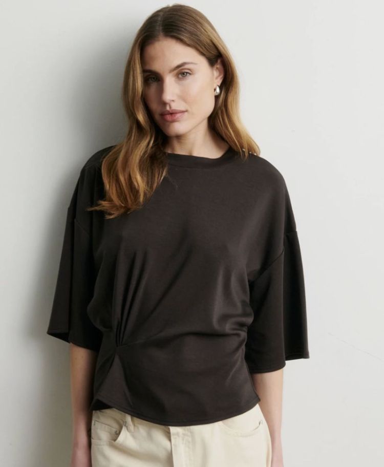 Missouri tee Dark brown mela
