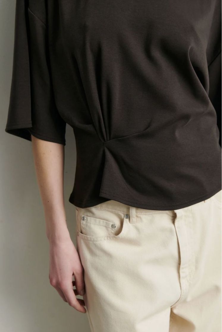 Missouri tee Dark brown mela