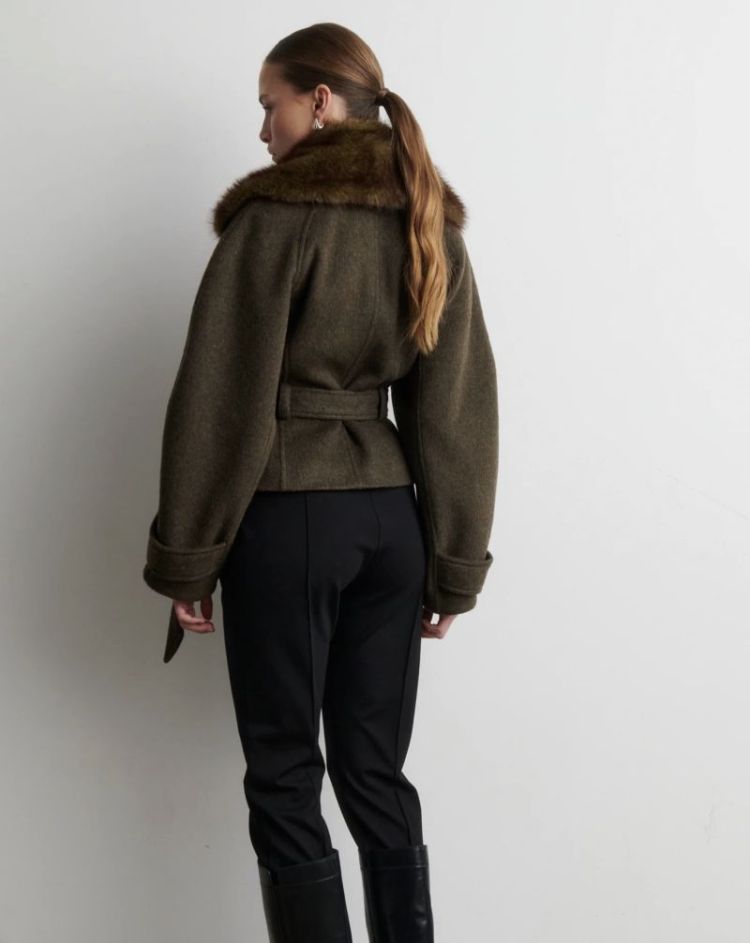 Agola jacket Black olive