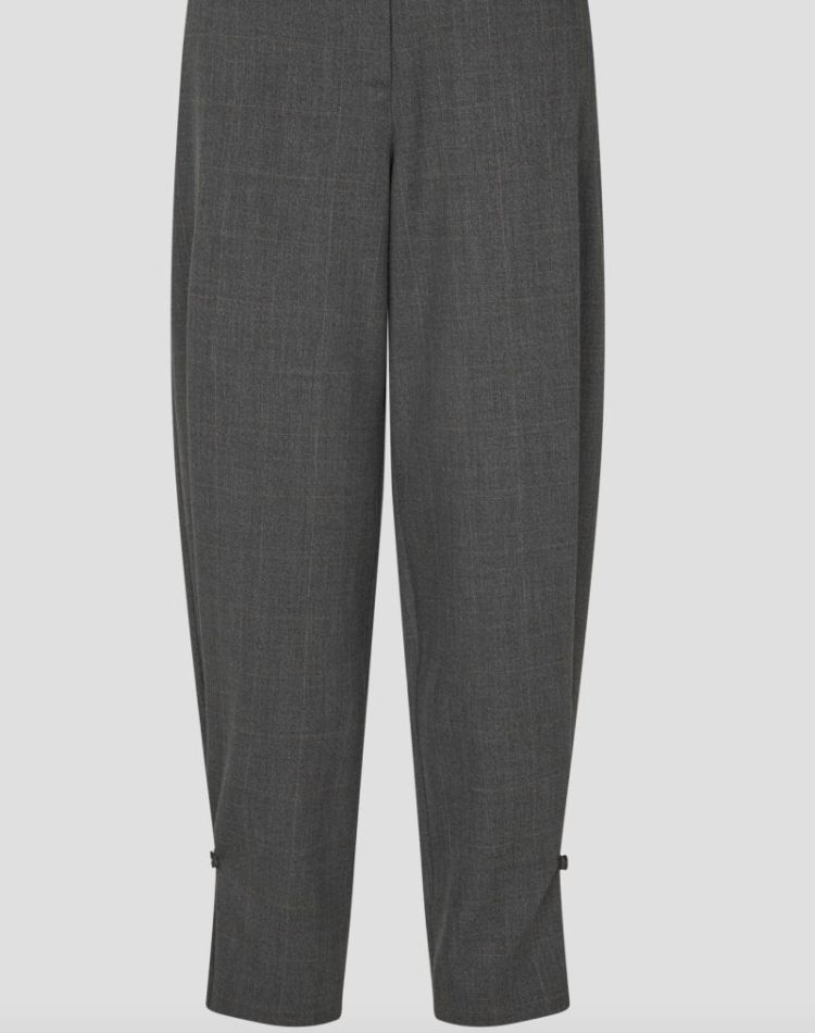 Anjou trousers Dark grey melan