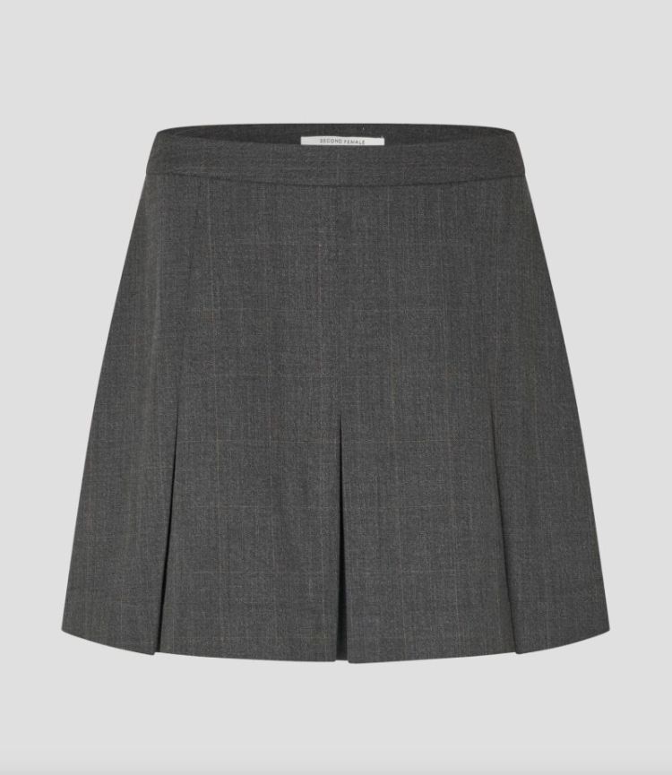 Anjou mini skirt  Dark grey melan