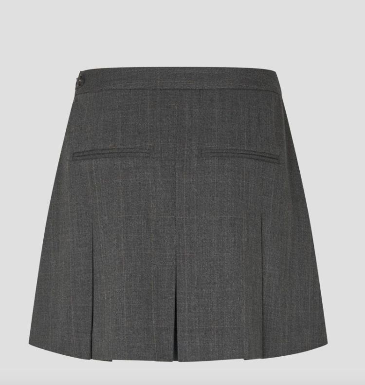 Anjou mini skirt  Dark grey melan