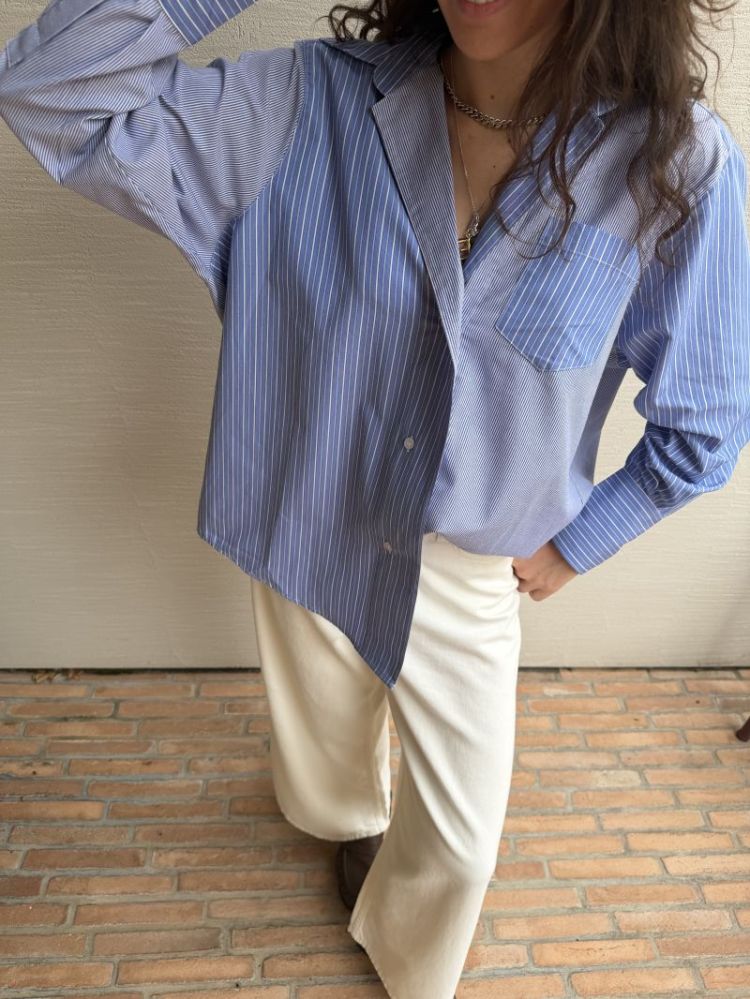 Scott Light blue stri