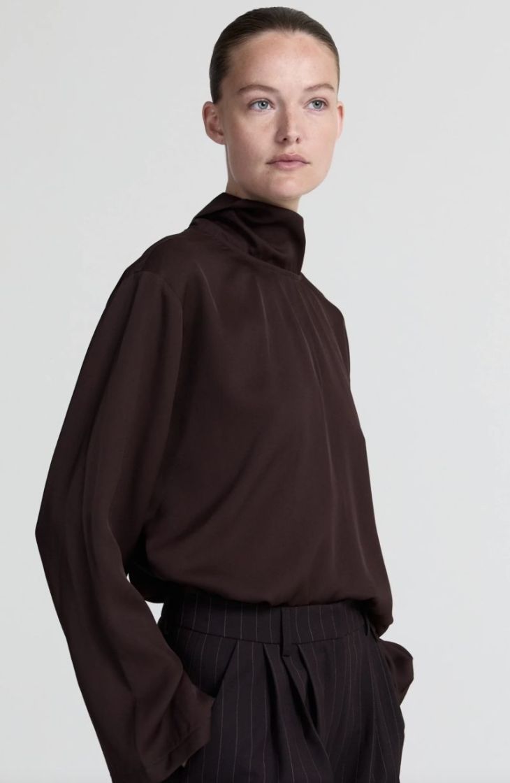 Emilia top brown