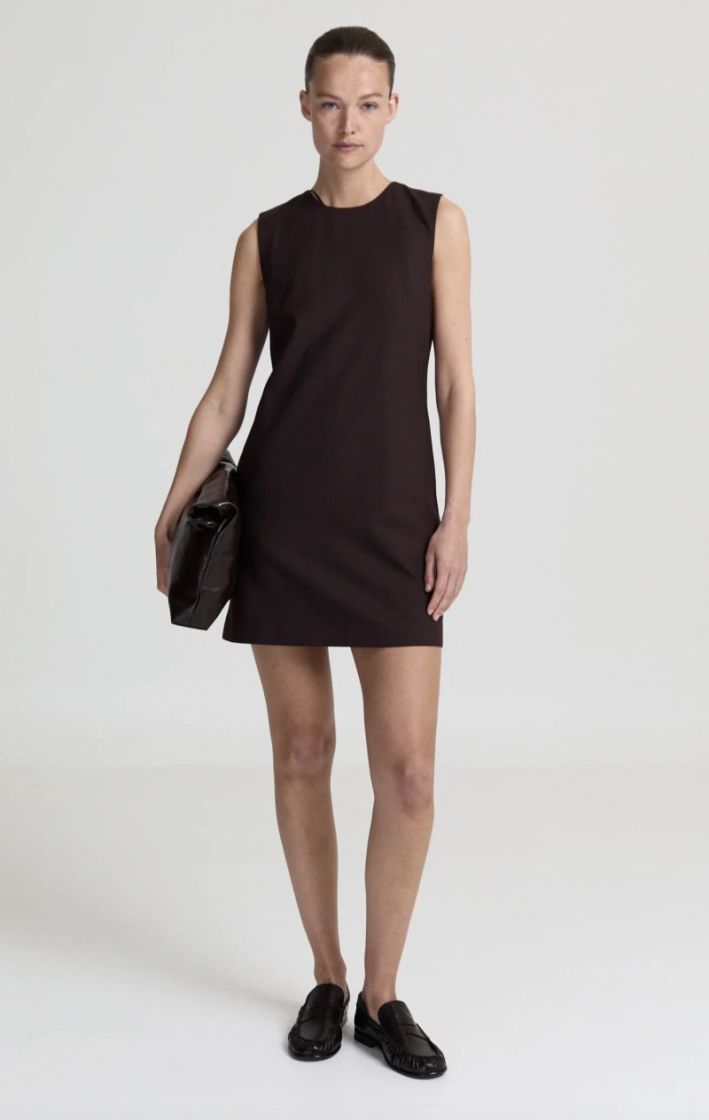 Nausicaa dress Dark brown